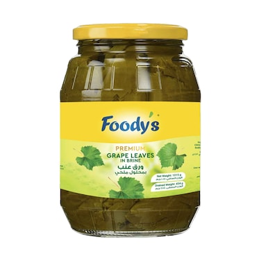 فوديز ورق عنب فاخر في محلول ملحي 1015 جم