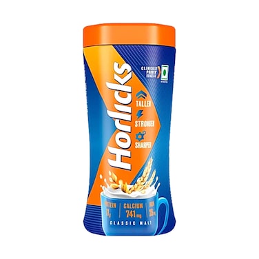 Horlicks Health Nutrition Drink Classic Malt Jar 500g