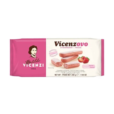 بسكويت فيسينزي بريميوم بالفراولة، 200 غرام