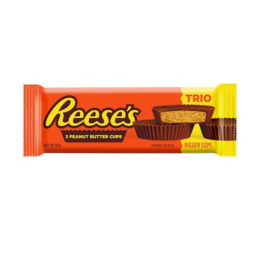 Reeses Milk Chocolate &amp; Peanut Butter Cups Trio Pack 63g