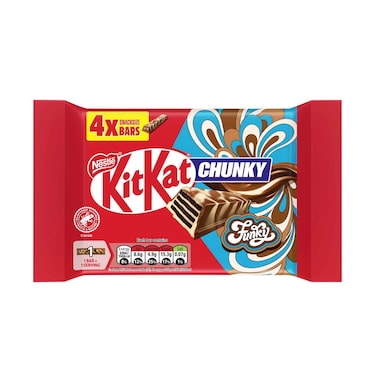 Nestle Kitkat Chunky Funky Snack Size Chocolate Bars 128g