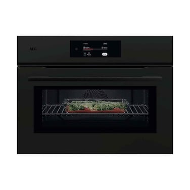 AEG ميكروويف مدمج 8000 MealAssist CombiQuick NKK8A701T بسعة 44 لتر