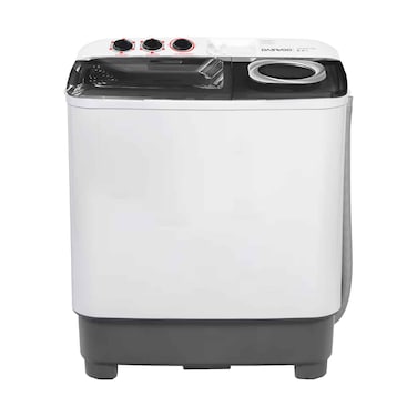Daewoo Washing Machine Twin Tub DW-W0871WHU 8Kg White