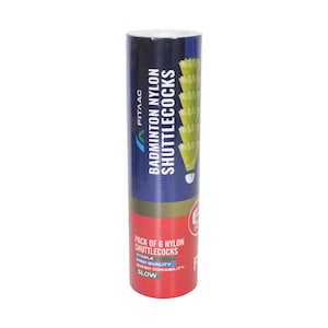 Fitaac Badminton Nylon Shuttlecocks 6 Pieces