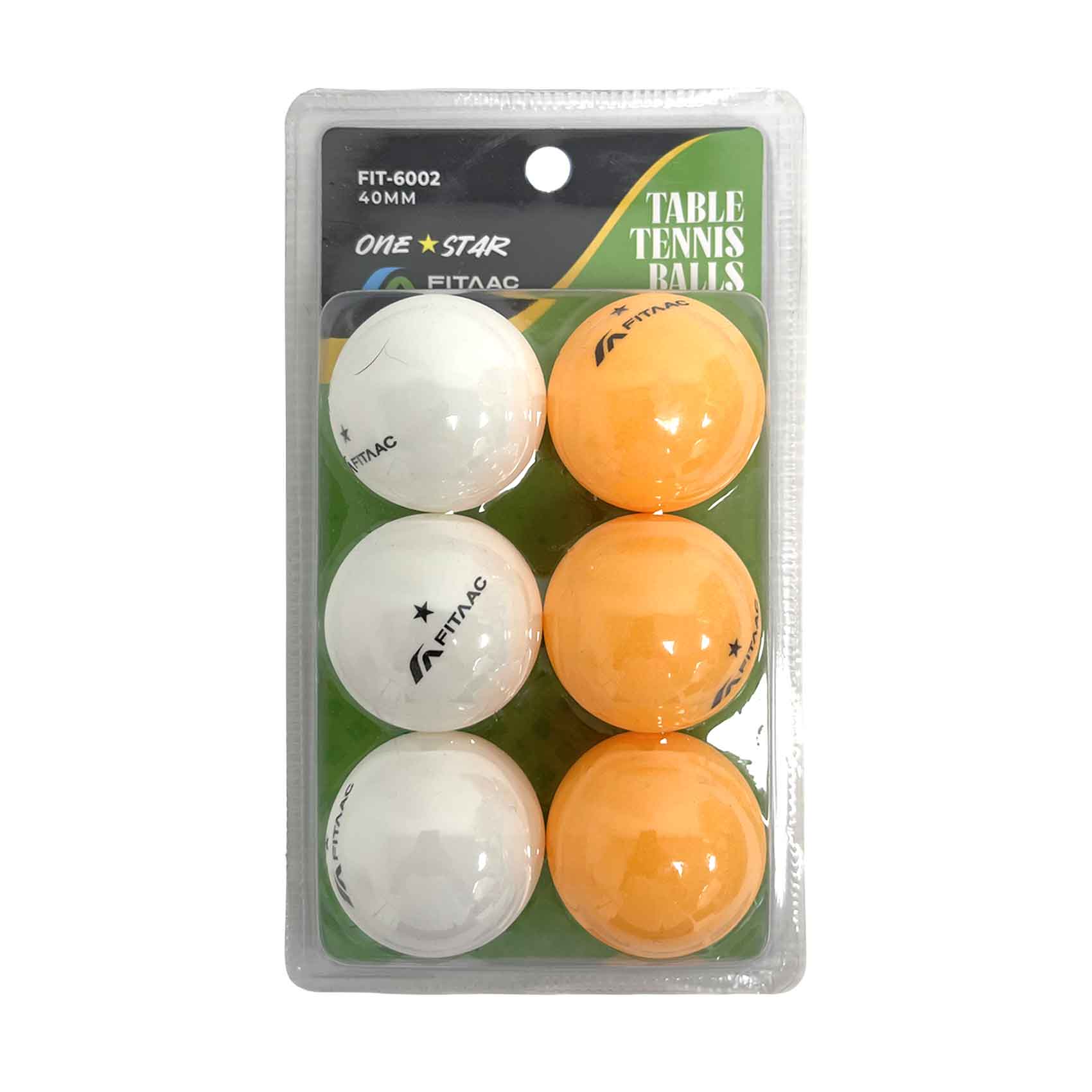 Fitaac Table Tennis Ball 6 Pieces