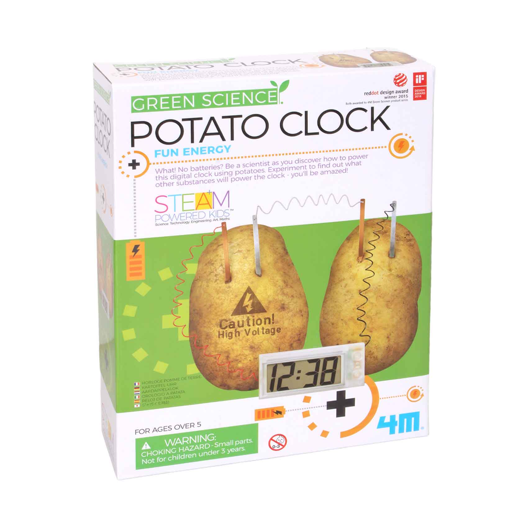 4M Green Science Potato Clock 48603275
