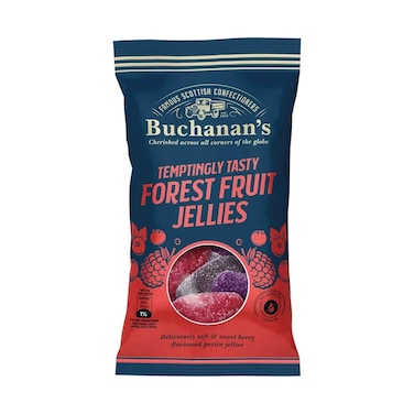 Buchanan's Temptingly Tasty Forest Fruit Jellies 140g
