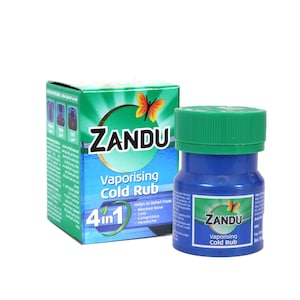 Zandu 4 In 1 Vaporising Cold Rub 25ml