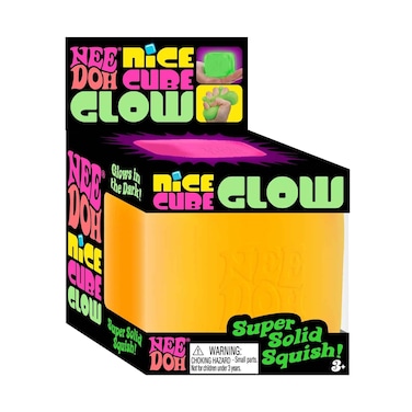 Nee Doh Glow Nice Cube