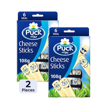 Puck Cheese Sticks 18gx6 Pieces &amp; Puck Cheese Sticks 18gx6 Pieces