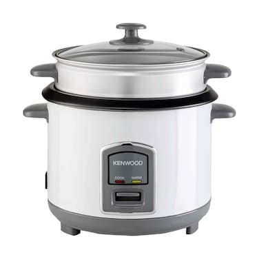 قدر أرز كينوود آر سي إم ١٠٫٠٠٠ دبليو إتش سعة ١ لتر لون أبيض