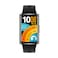 Huawei Band 11 Pro Black Matte Black Aluminum Alloy Case Black Fluoroelastomer Strap