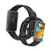 Huawei Band 11 Pro Black Matte Black Aluminum Alloy Case Black Fluoroelastomer Strap