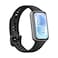 Huawei Band 11 Black Matte Durable Polymer Case Black Fluoroelastomer Strap