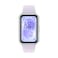 Huawei Band 11 Purple Silver Durable Polymer Case Purple Fluoroelastomer Strap