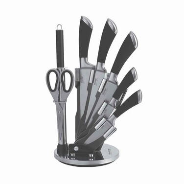 Prestige 8P Knife Set Black Pr57538