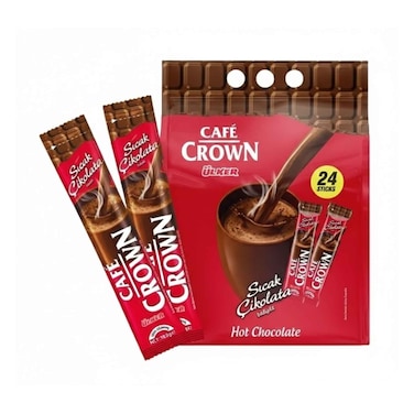 Ulker Cafe Crown Hot Chocolate 18.5gx24 Pieces