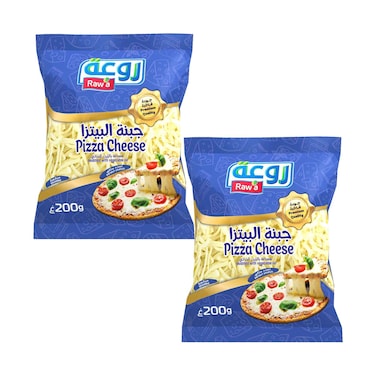 روعة جبنة بيتزا مبشورة 200 جم × 2 قطعة