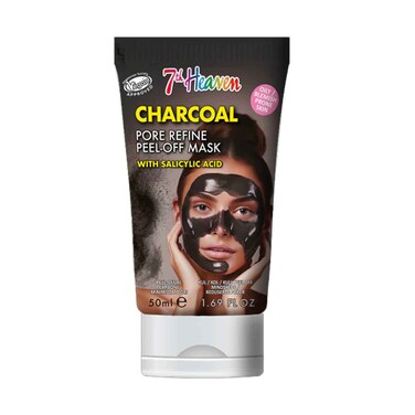 7th Heaven Charcoal Pore Refine Peel-Off Mask With Salicylic Acid 50ml