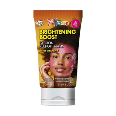 7th Heaven Brightening Boost Passion Peel-Off Mask With Vitamin C 50ml