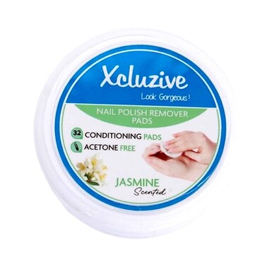 مناديل إزالة طلاء الأظافر إكسكلوسيف برائحة الياسمين، 32 منديلًا