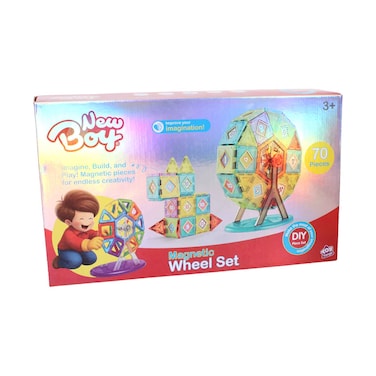 New Boy Magnetic Wheel Set 70 Pieces