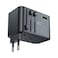 Acefast Travel Plug Adapter Universal Socket With 5 Fast Ports PD75W Gan (3xUSB-C+2xUSB-A) 2300Watts