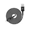 Acefast Fast Charging Data Cable  Wear Resistant Nylon Braid USB-C To Lightning, Black, C04-02
