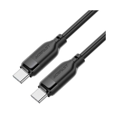 Acefast Fast Charging Data Cable USB-C To USB-C, Black, C16-03