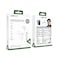 Acefast Wired Ear Phones With Mic USB-C White, L7
