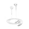 Acefast Wired Ear Phones With Mic USB-C White, L7