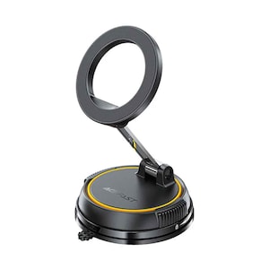 Acefast In-Car Phone Holder Strong Magnets Foldable Black, D55