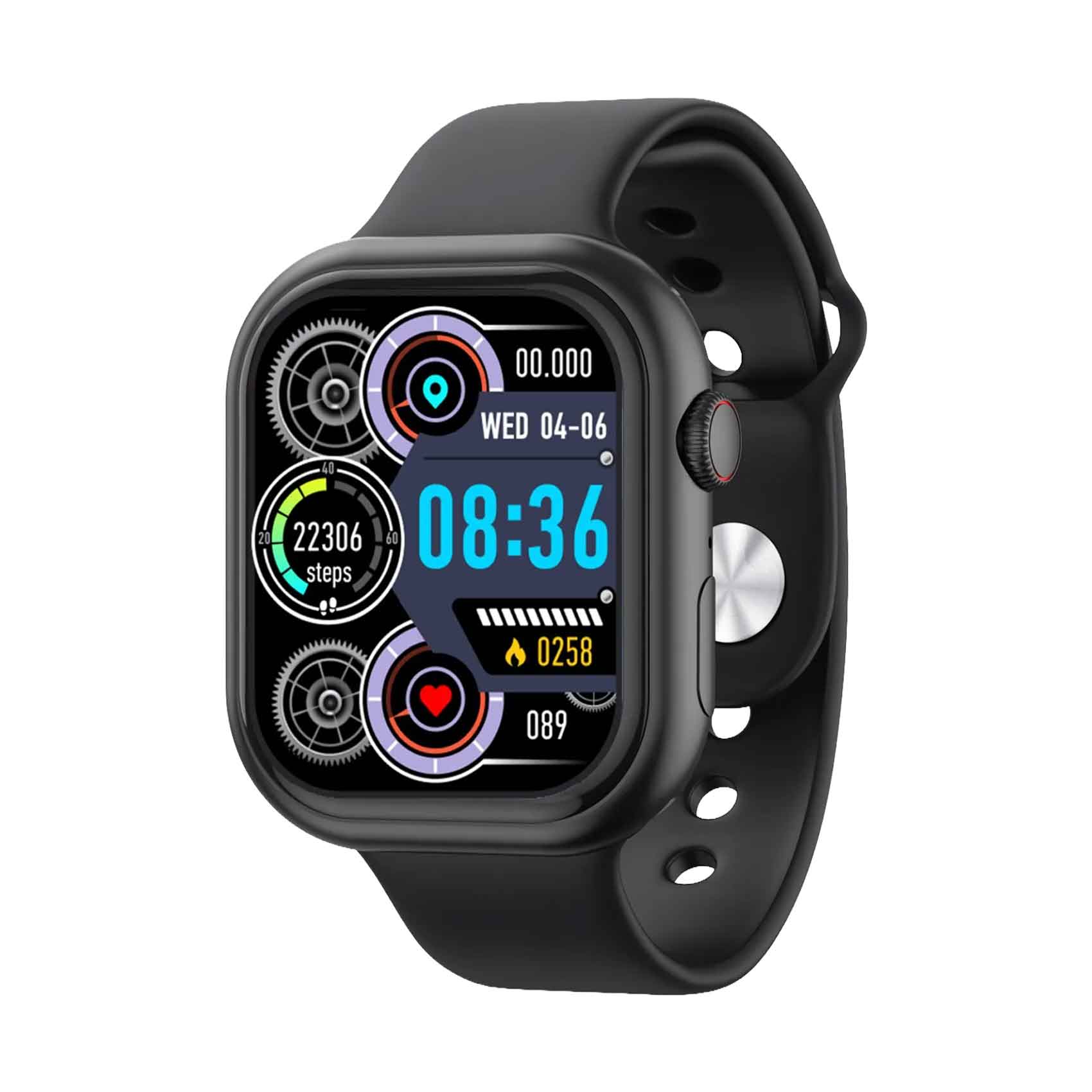 Platinum Smart Watch Hale C2 SWHALEC2BK Black