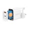 Platinum Wall Charger Glory Series GaN II 35W + Platinum Cable-C P-COMGPDCWH White