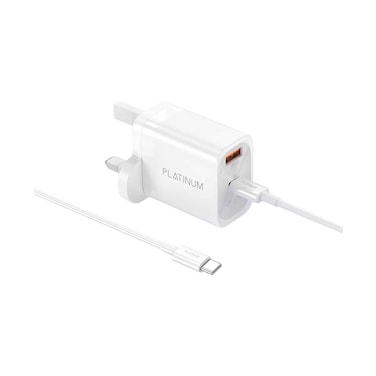 Platinum Wall Charger Glory Series GaN II 35W + Platinum Cable-C P-COMGPDCWH White