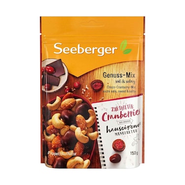 Seeberger Genuss Choco Cranberry Mix 150g