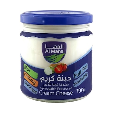 جبنة المها الكريمية القابلة للدهن 190 غرام