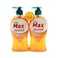 Max Liquid Hand Wash Antibacterial 450mlx2 Pieces