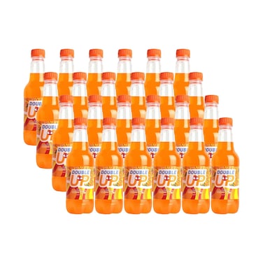 Double Up Carbonated Drink With Orange Flavour 350mlx24 Pieces