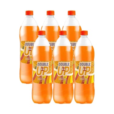 Double Up Carbonated Drinks Orange 1lx6 Pieces