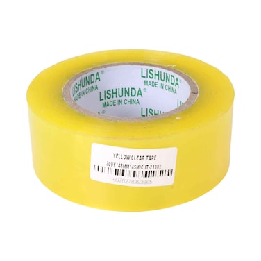 Yellow Clear Tape 48mmx200yards