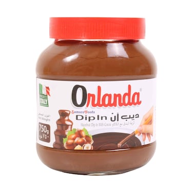 Orlando Hazelnut Cocoa Dip Spread 750g