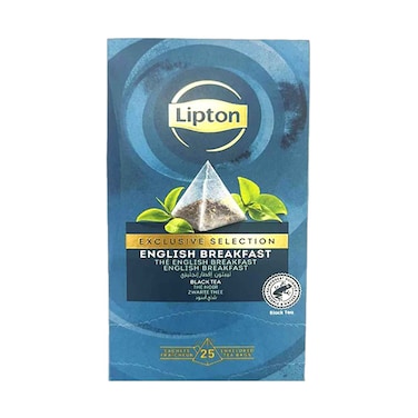 Lipton Exclusive Selection English Breakfast Black Tea Bags 50g