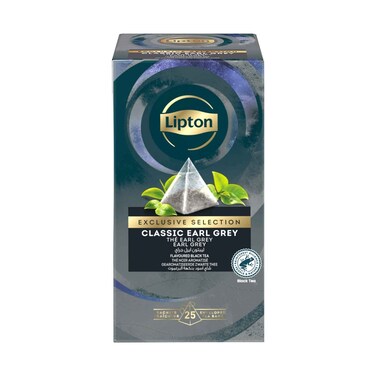 Lipton Exclusive Selection Classic Earl Grey Black Tea Bags 45g