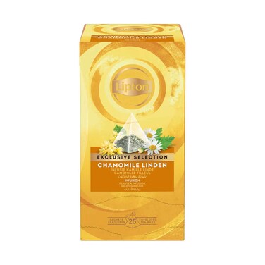 Lipton Exclusive Selection Camomile Linden Herbal Infusion Tea Bags 32.5g