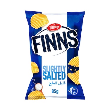 Tiffany Finns Chips Slightly Salted Flavour 85g