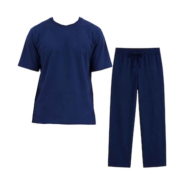 Men'S Plain Pajama Set