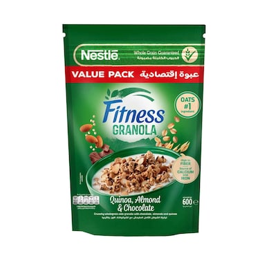Nestle Fitness Granola With Quinoa, Almond &amp; Chocolate 600g