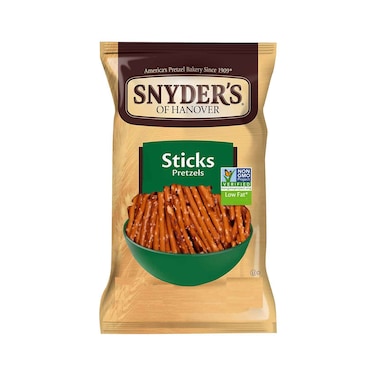 Snyder's Of Hanover Sticks Pretzels, Low Fat 255g