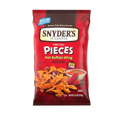 Snyders Of Hanover Pretzel Pieces Hot Buffalo Wings 319g